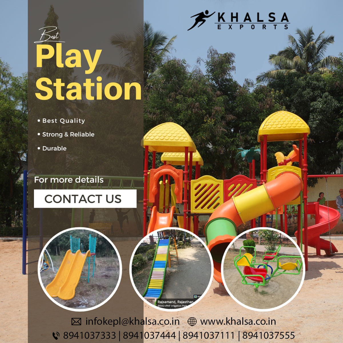 Playground Equipment Manufacturers in India - Khalsa Gymnastic Works 